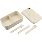 Bamboo Fiber Lunch Box with Utensils